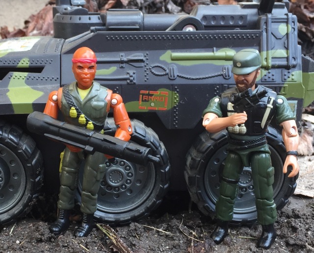 Lanard Corps! Junkyard and Large Sarge
