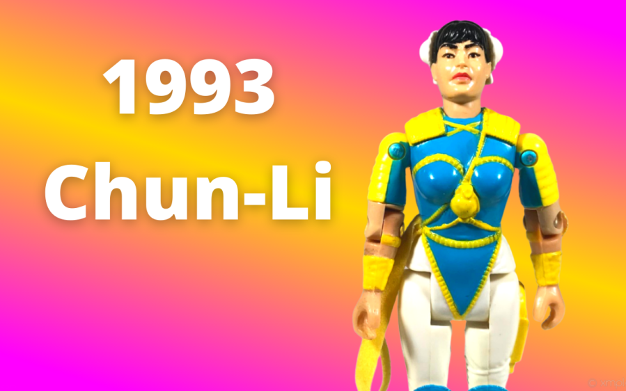 1993 GI Joe Street Fighter 2 Chun-Li