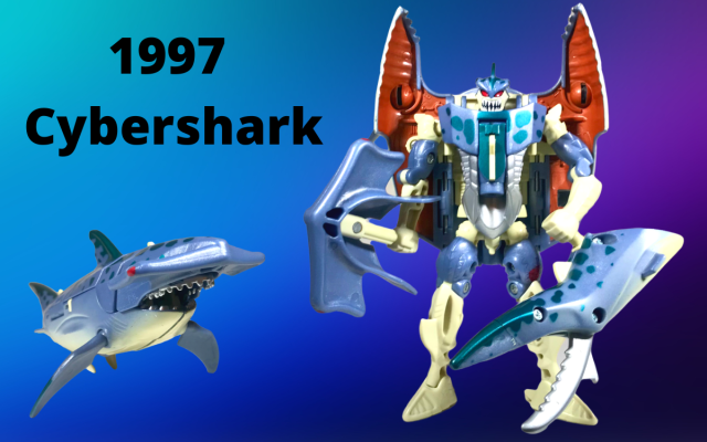 1997 Transformers Beast Wars Cybershark
